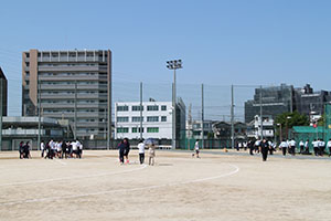 堺高校　ホームルームの様子